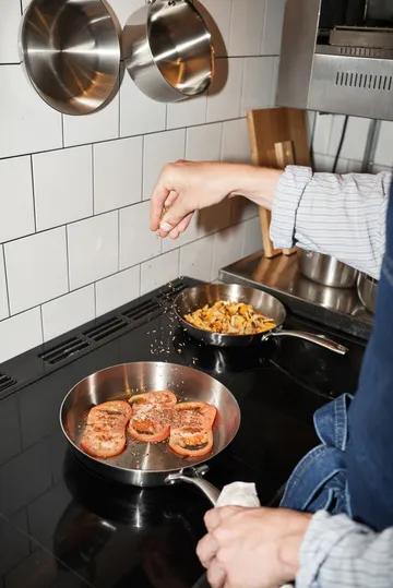 Nordwik Bratpfannen-Set 3-ply 2 Teile - Edelstahl - undefined - Nordwik