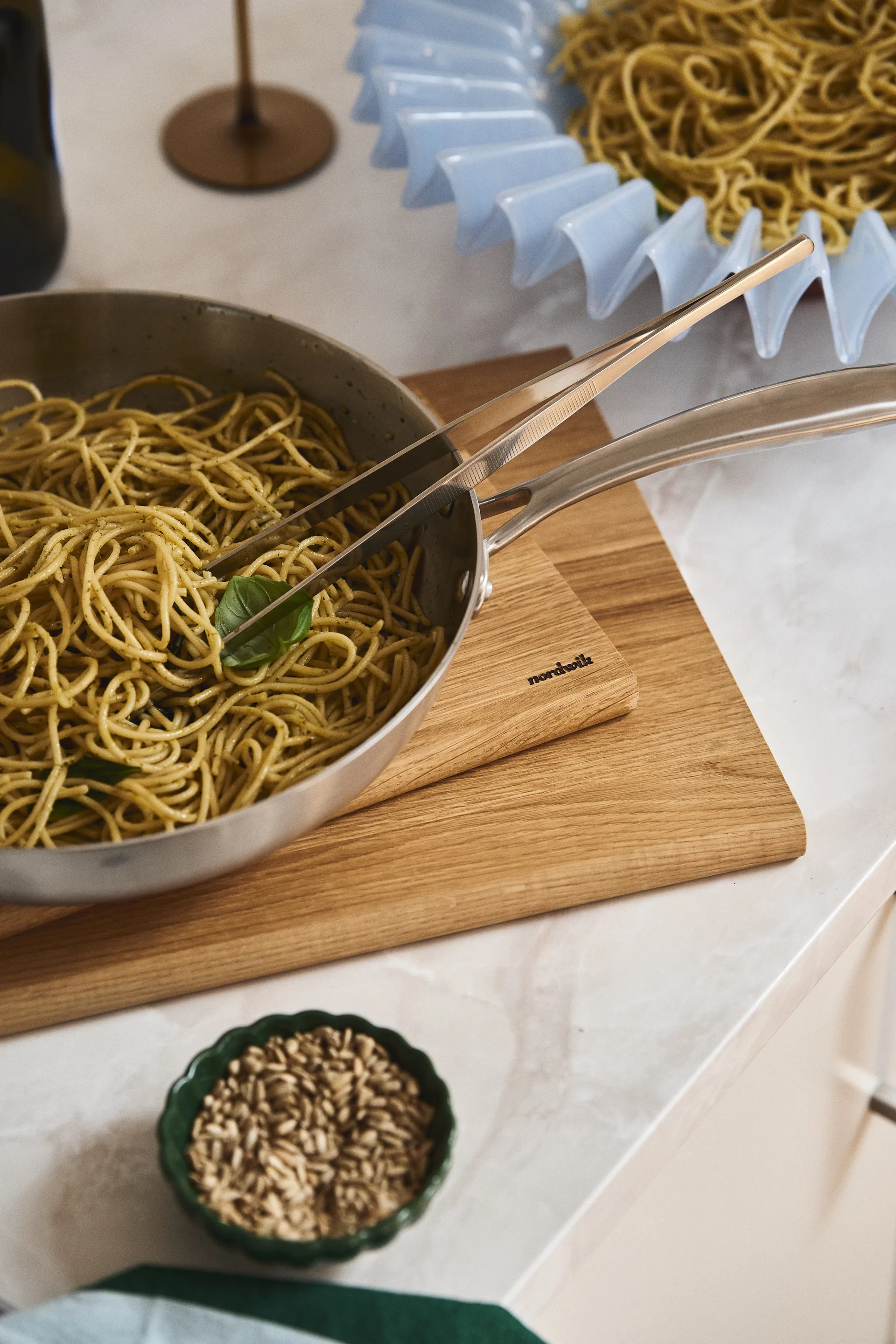 Nordwik Bratzange rostfreier Edelstahl, 30 cm Nordwik