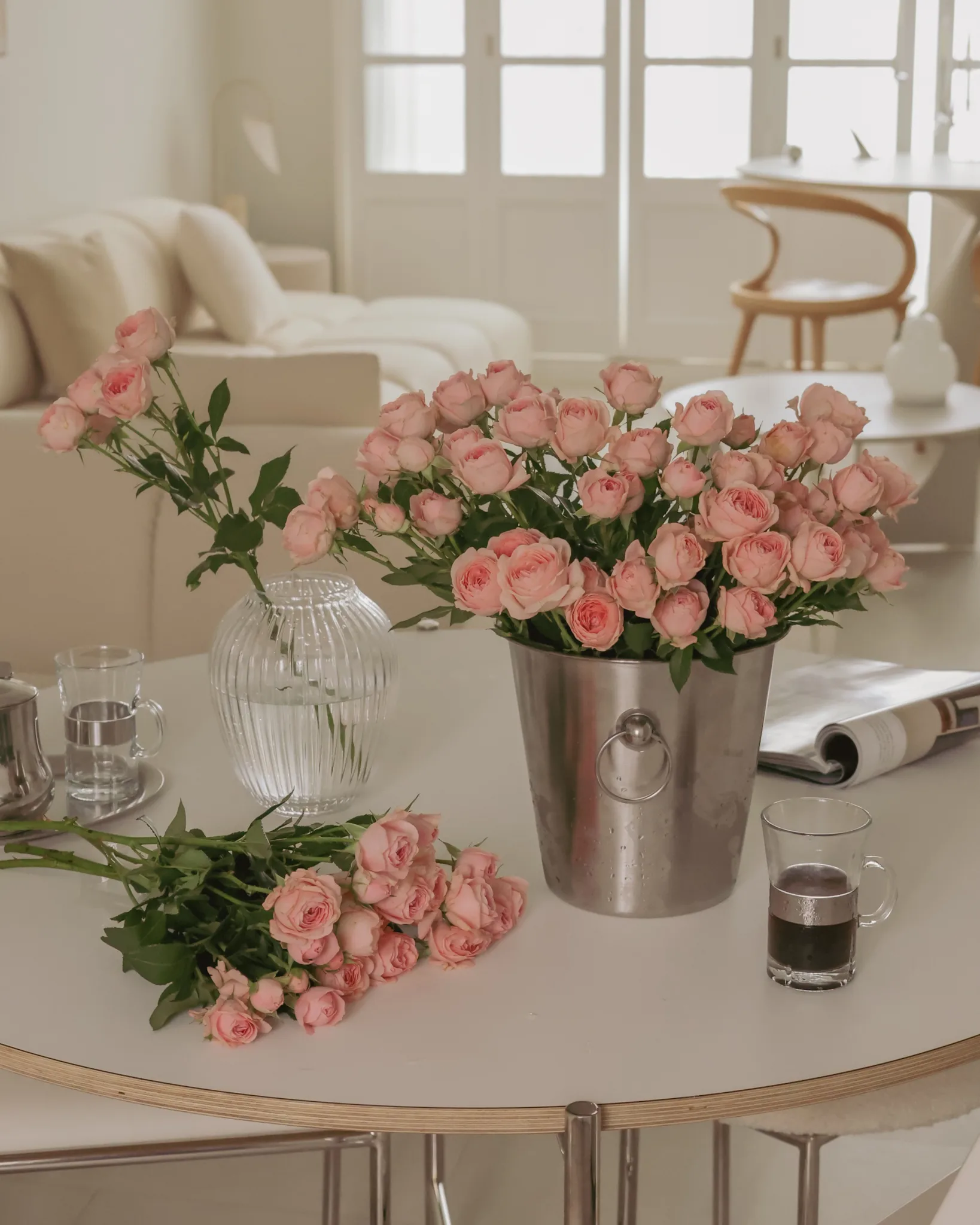 Nordwik Champagnerkühler, Edelstahl Nordwik