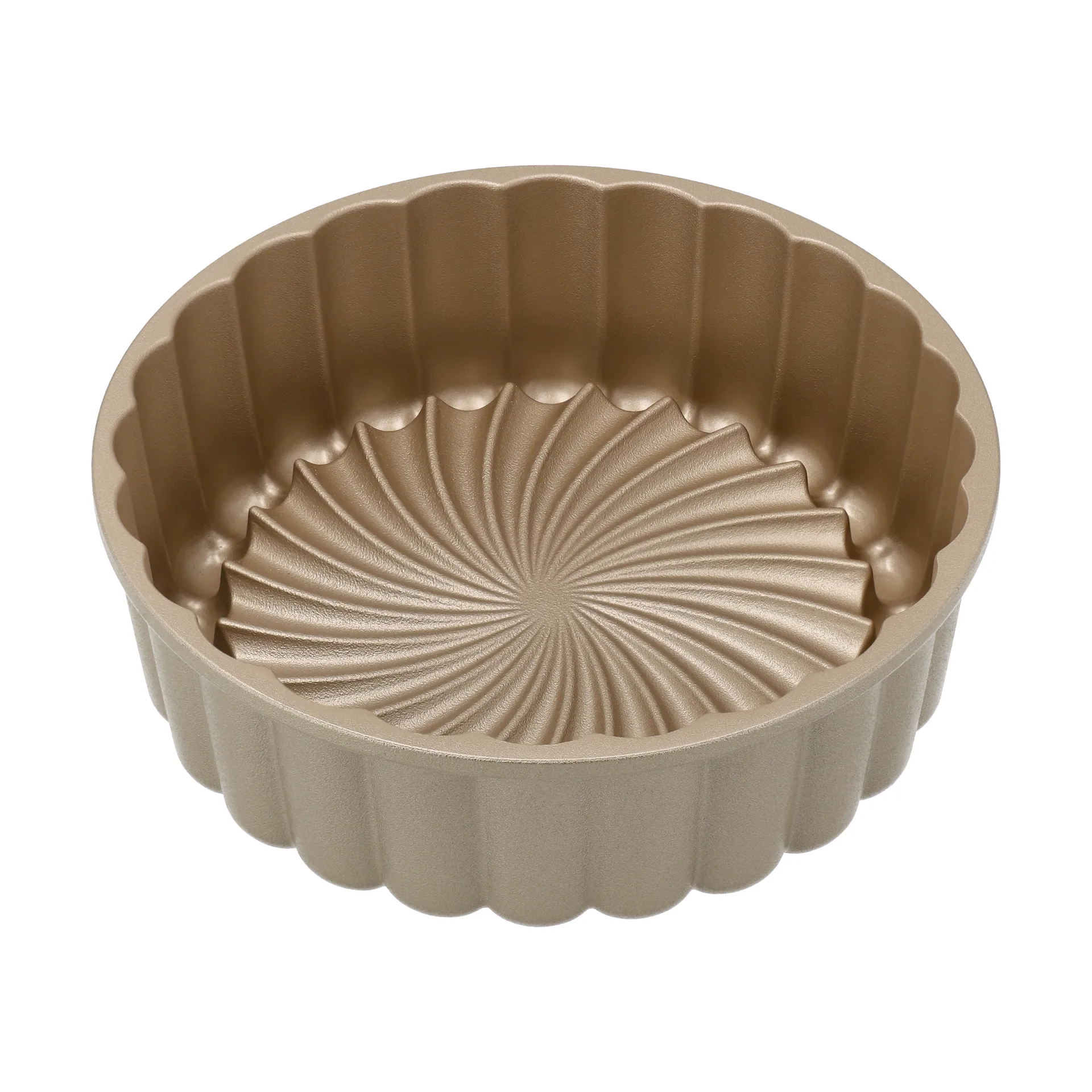 Nordwik Daisy Kuchenform antihaftbeschichtet, Gold Nordwik