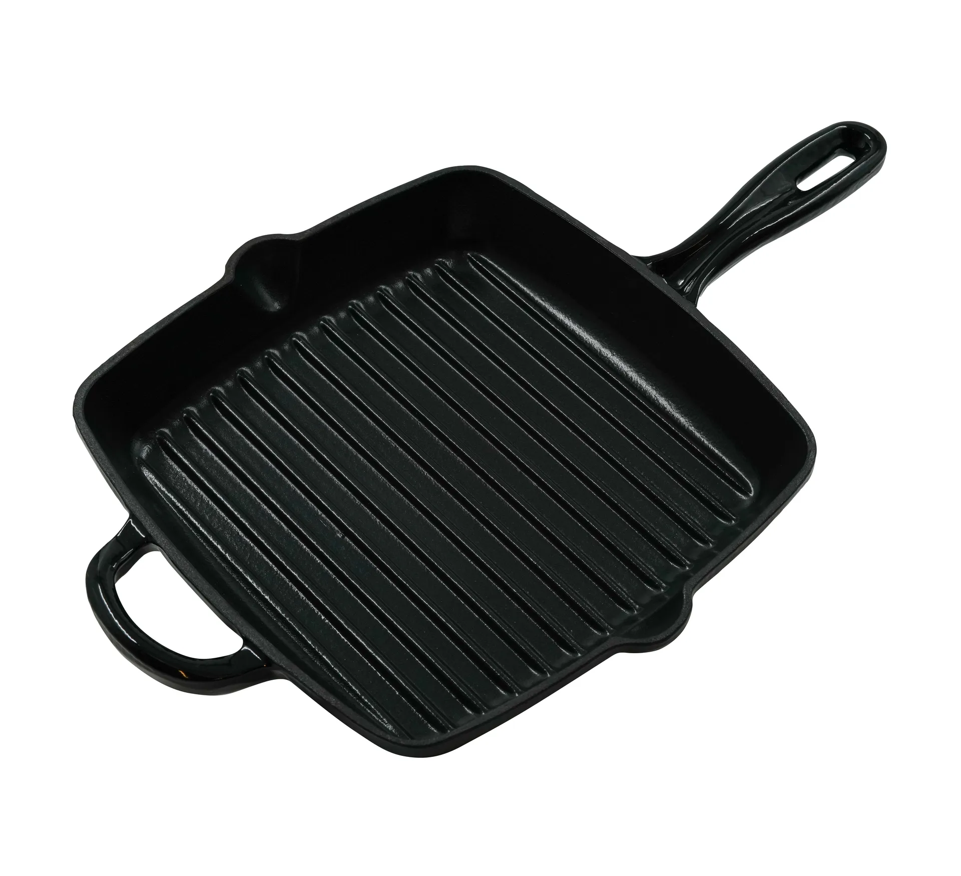 Nordwik Grillpfanne 25x25 cm, Gusseisen-schwarz Nordwik