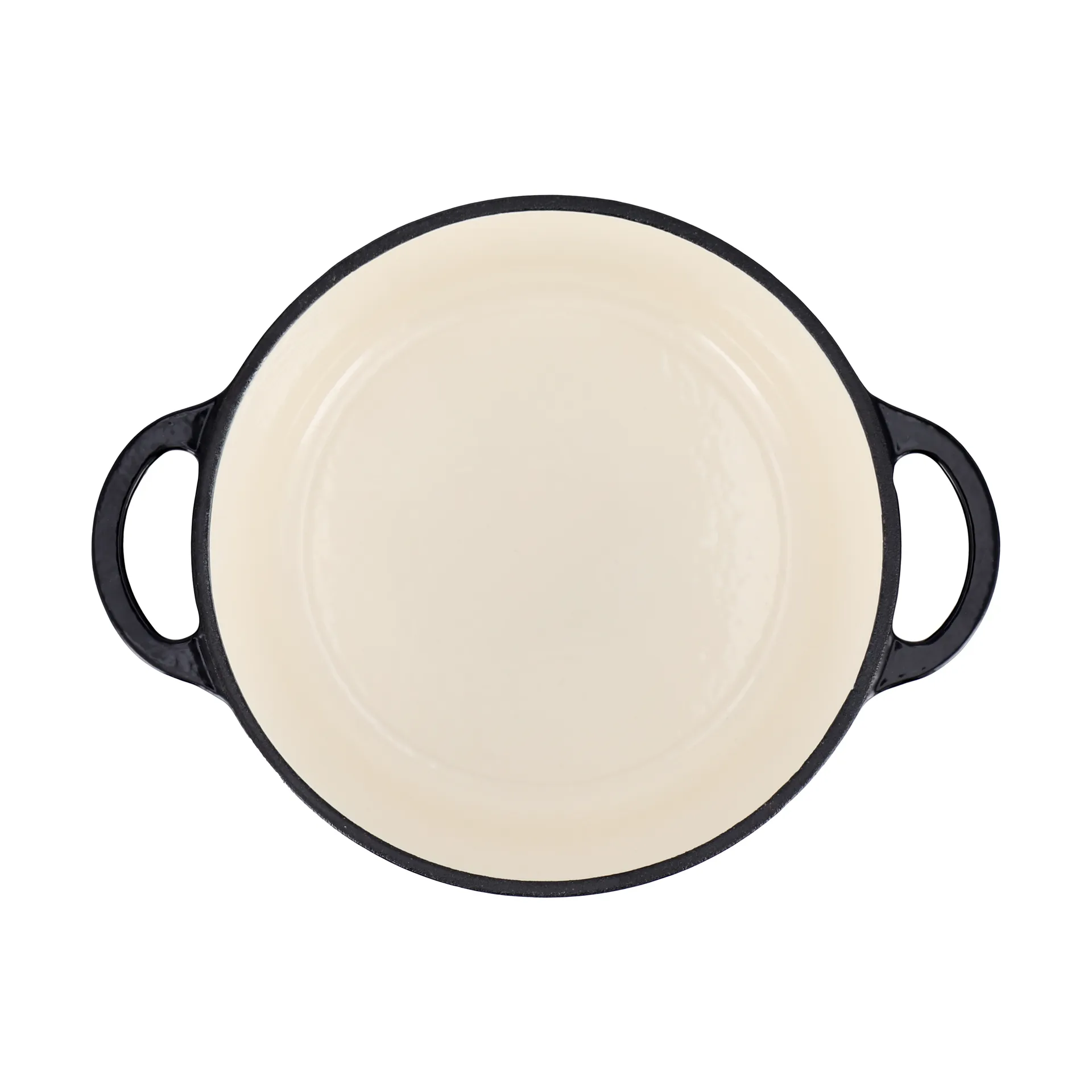 Nordwik Gusseisentopf rund 2,5 l, Schwarz Nordwik