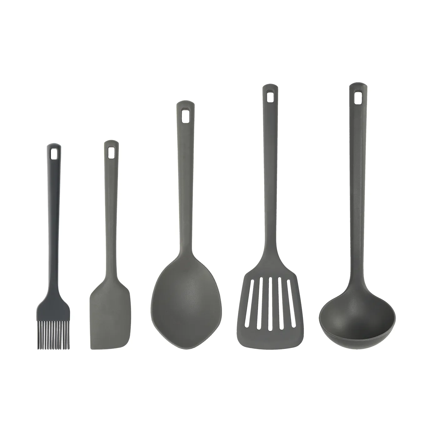 Nordwik Küchenutensilien Silikon 5 Teile - Grau,  Nordwik
