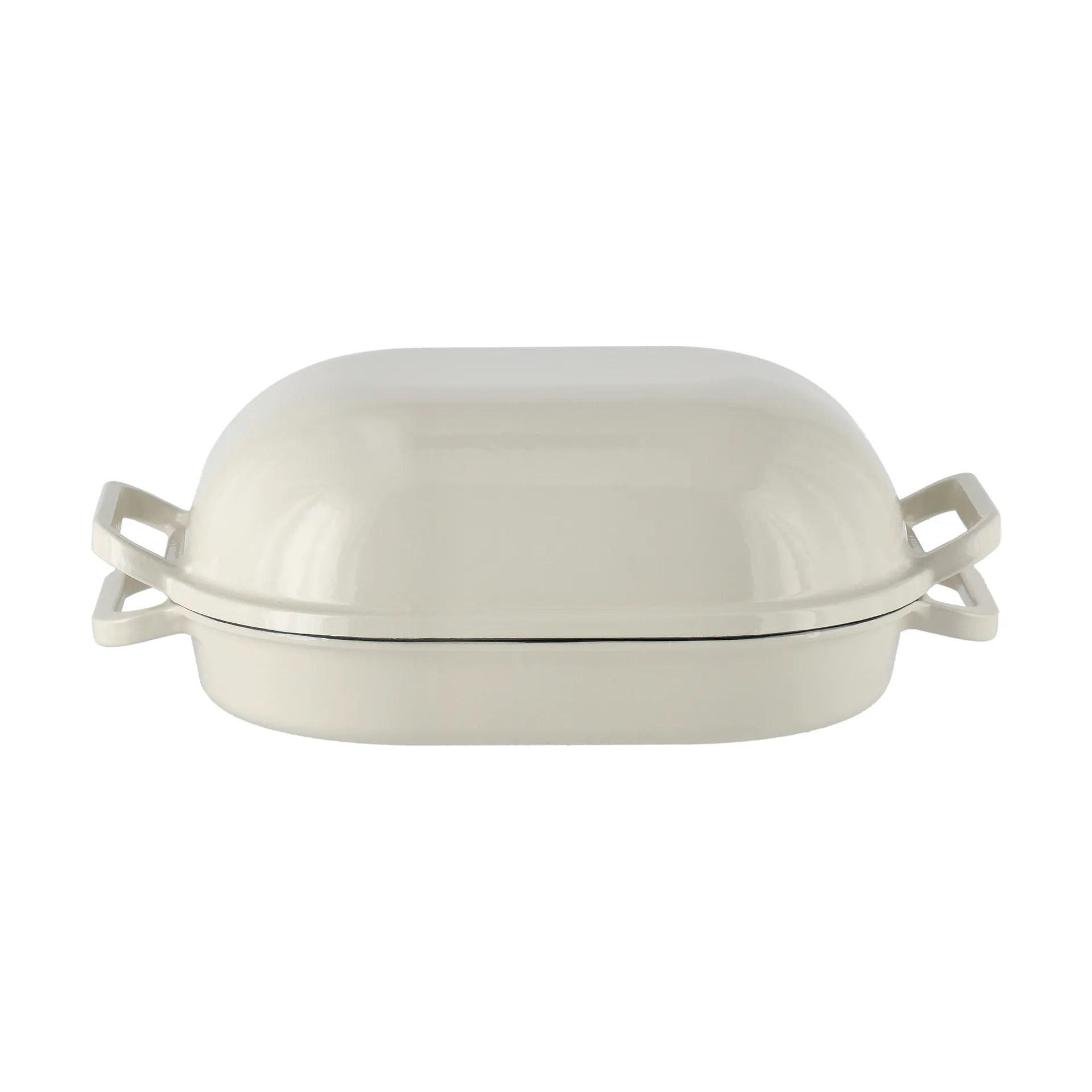 Nordwik Levain Brotform emailliert 39x26 cm, Creme Nordwik