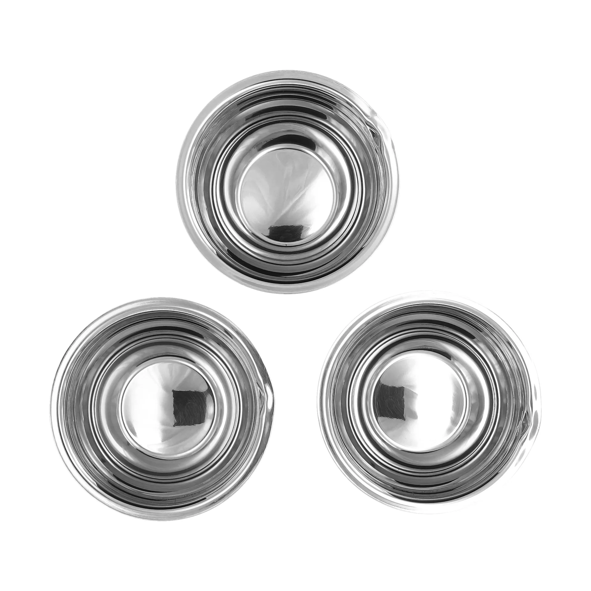 Nordwik Mini-Schüsseln mit Premium-Deckel, 3er-Pack Nordwik