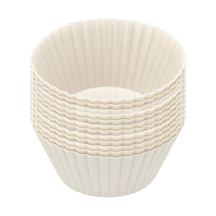 Nordwik Muffinform aus Silikon 12er-Pack - Creme - Nordwik