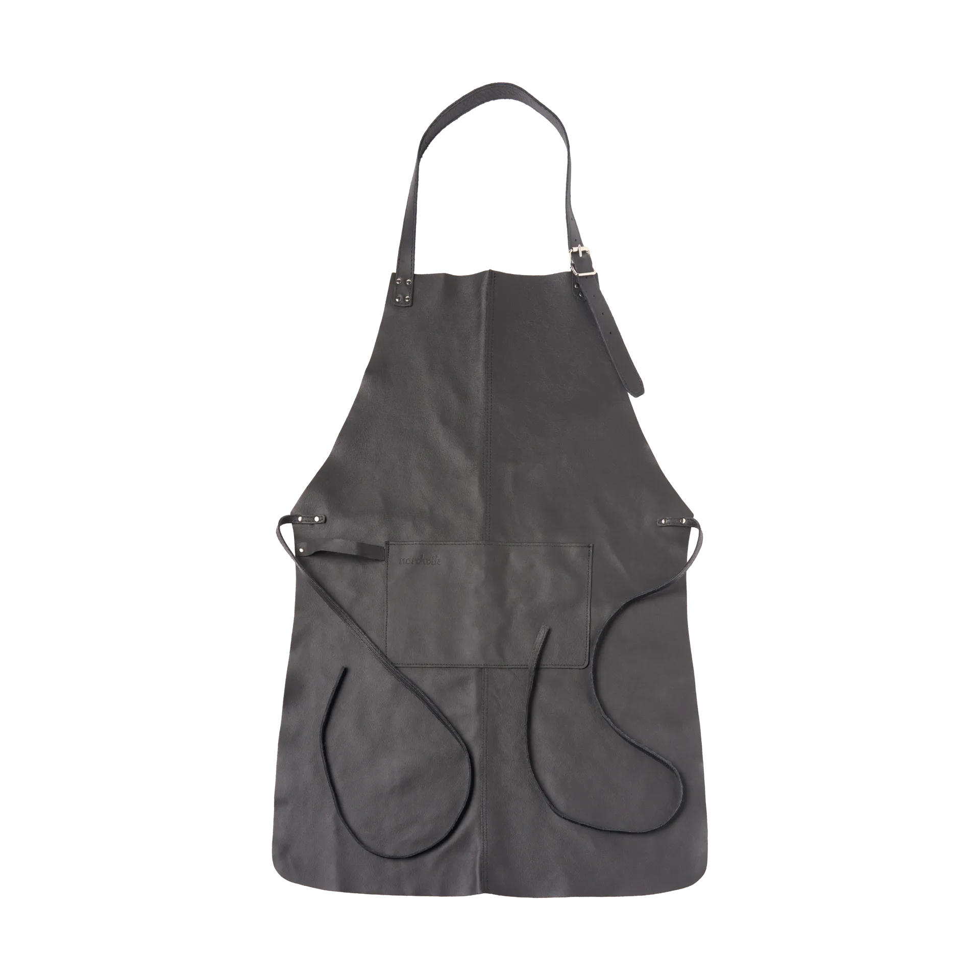 Nordwik Schürze Leder, Schwarz Nordwik