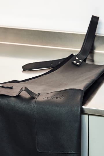 Nordwik Schürze Leder - Schwarz - Nordwik