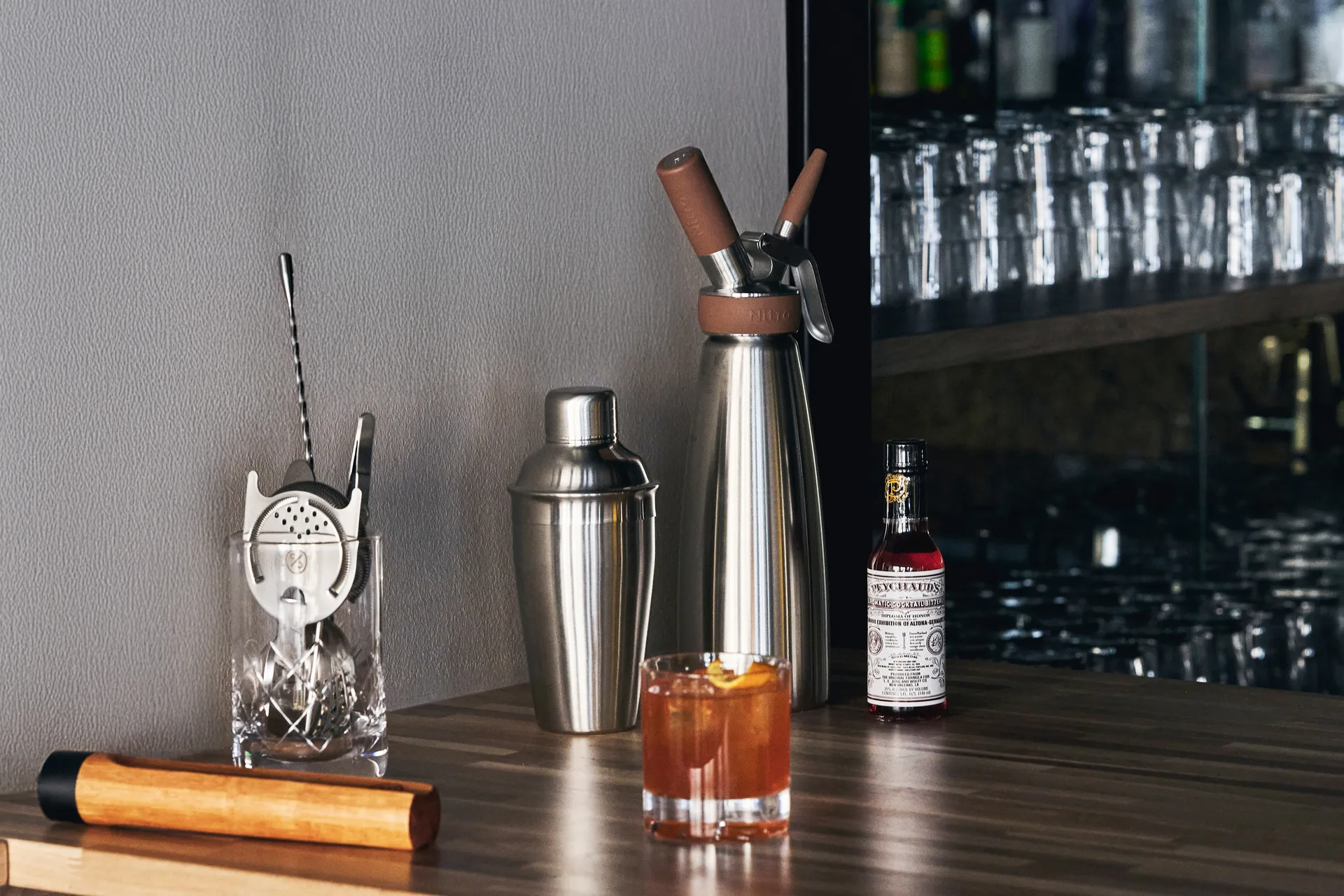 Nordwik Shaker aus rostfreiem Stahl, 50 cl Nordwik