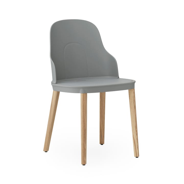 Allez Stuhl mit Eichenholzbeine, Grau-Eiche Normann Copenhagen