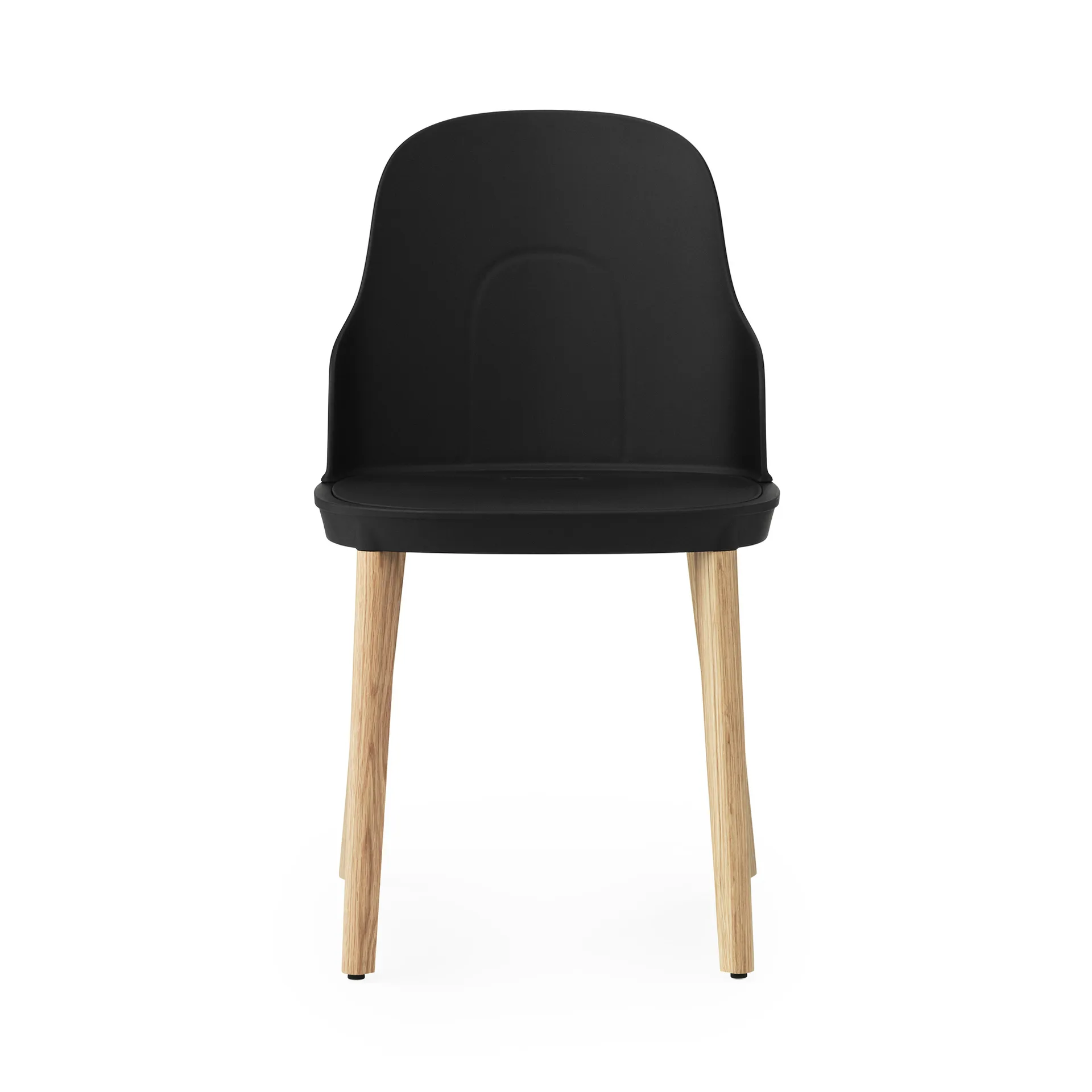 Allez Stuhl mit Eichenholzbeine, Schwarz-Eiche Normann Copenhagen