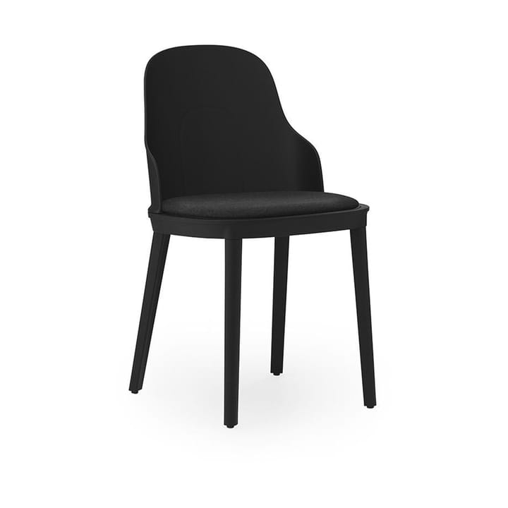 Allez Stuhl mit Sitzkissen, Black Normann Copenhagen