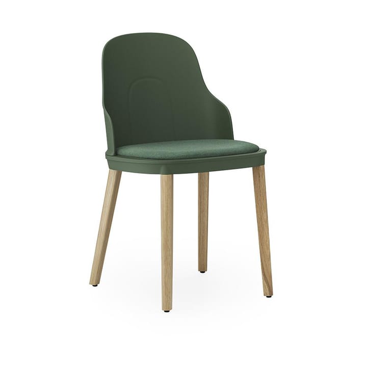 Allez Stuhl mit Sitzkissen und Eichenbeinen - Park Green - Normann Copenhagen