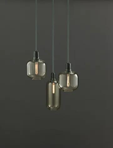 Amp Pendelleuchte klein - Gold-grün - Normann Copenhagen