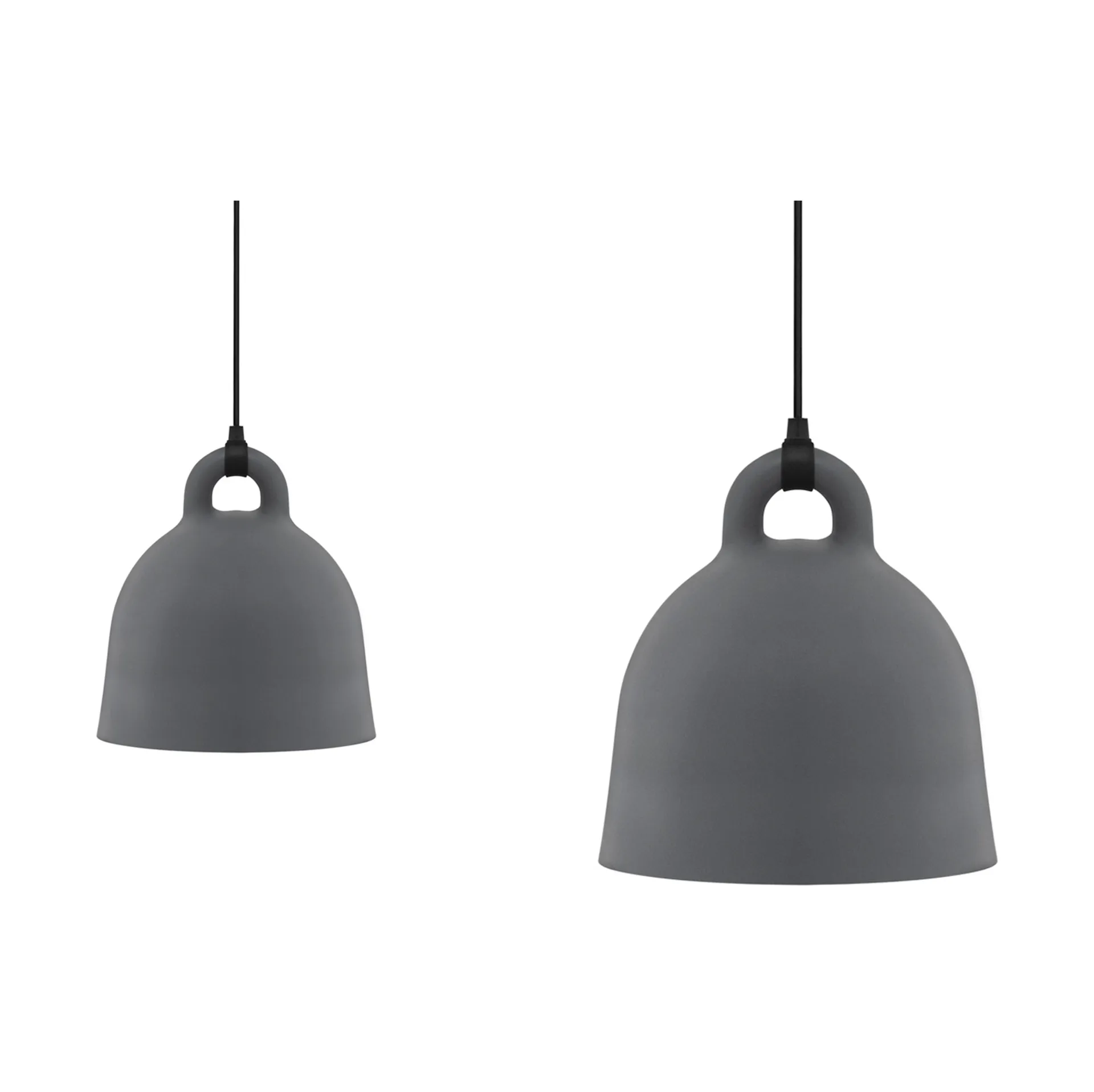 Bell Pendelleuchte grau, Small Normann Copenhagen