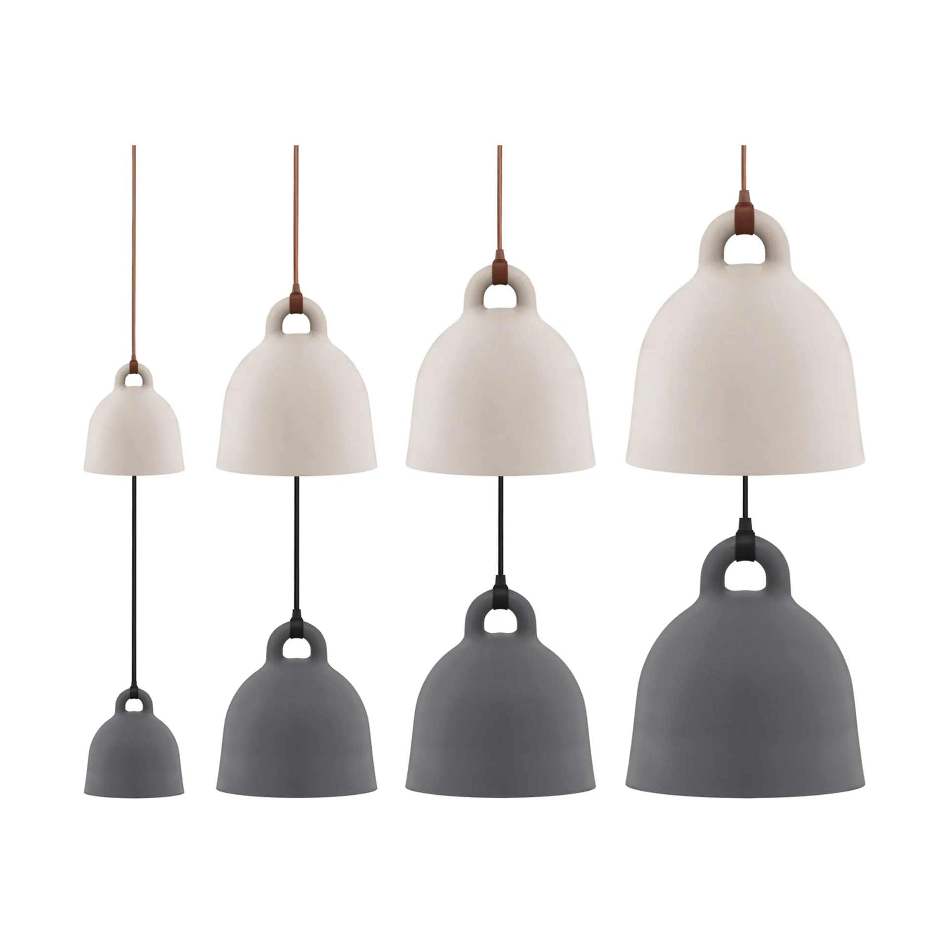 Bell Pendelleuchte sand, Small Normann Copenhagen