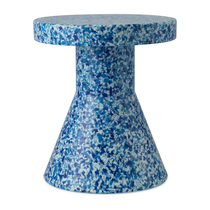 Bit Cone runder Hocker - Blau, Ø36x42 cm - Normann Copenhagen