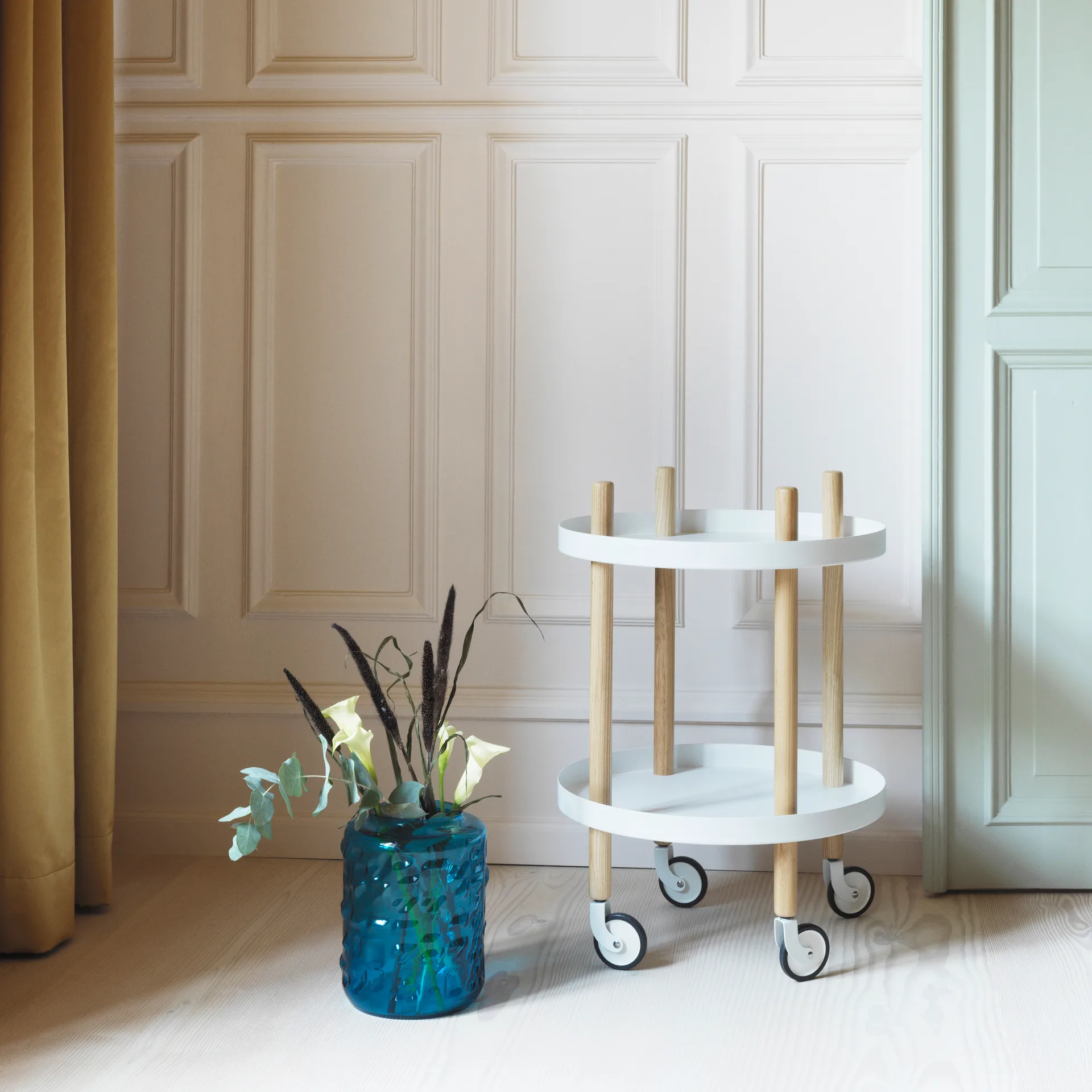 Block Tisch Ø45cm, Weiß Normann Copenhagen