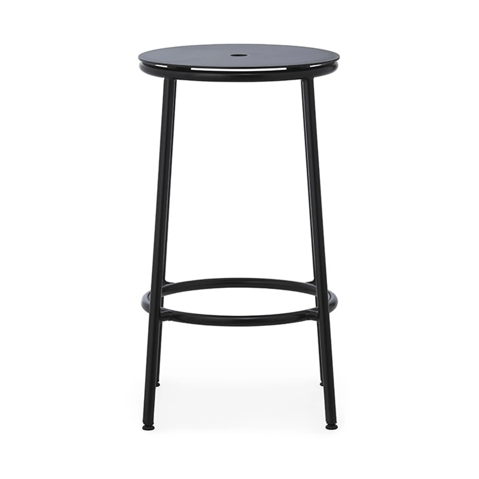 Circa Barhocker 65 cm, Schwarz Aluminium Normann Copenhagen