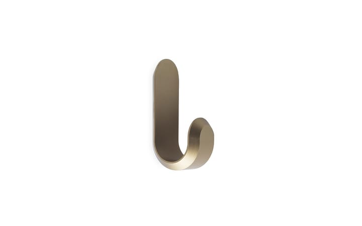 Curve Mini Haken 2er-Pack - Matt Gold - Normann Copenhagen