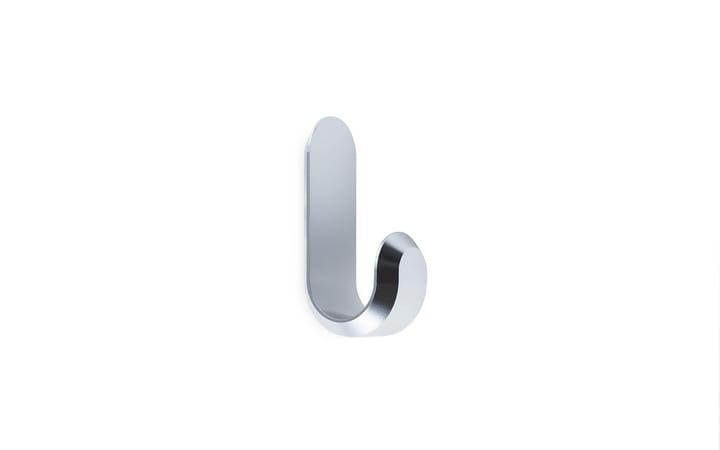 Curve Mini Haken 2er-Pack, Silber Normann Copenhagen