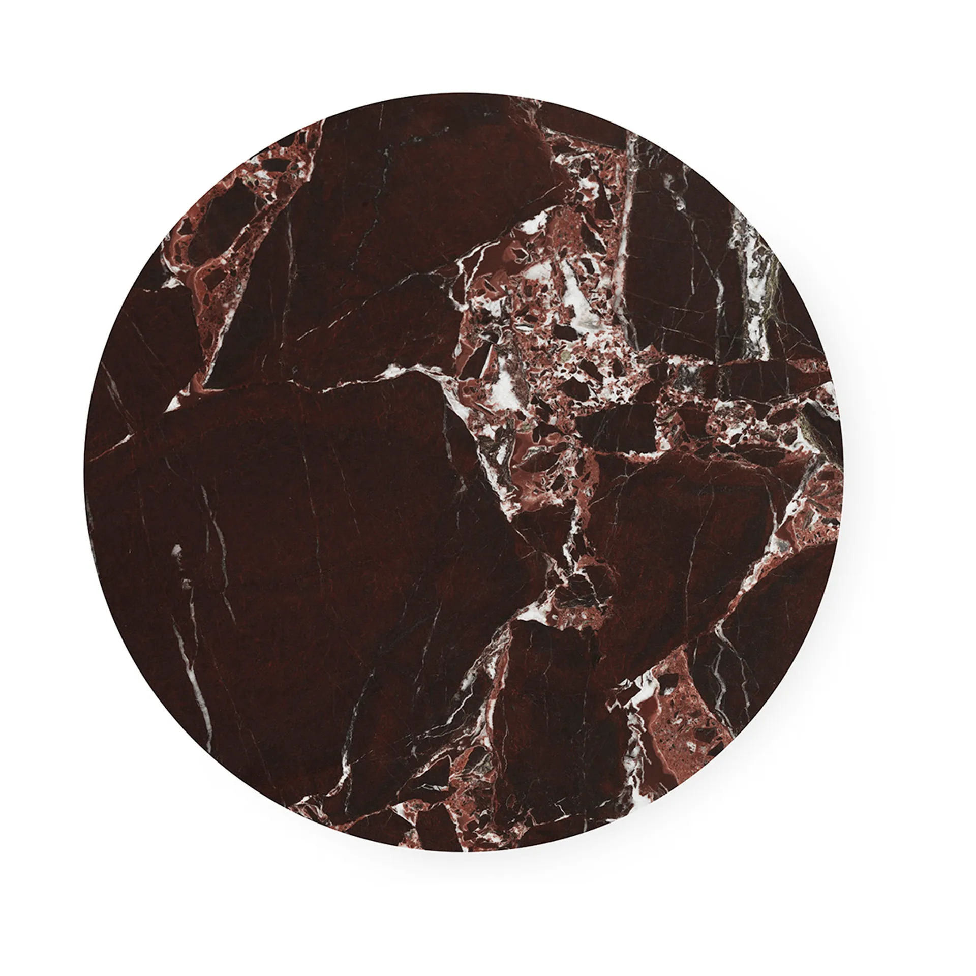 Dit Beistelltisch Ø40 cm, Rosso Levanto-brown Normann Copenhagen