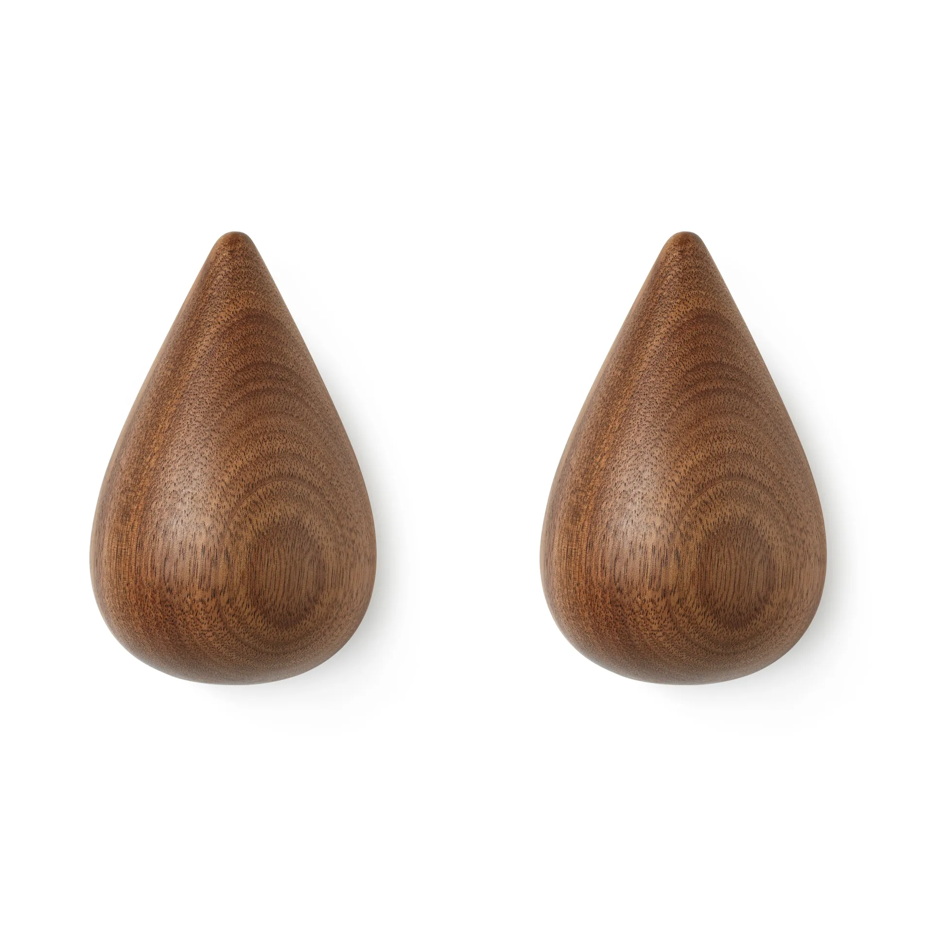 Dropit knopp 2er Pack Walnuss, Groß Normann Copenhagen