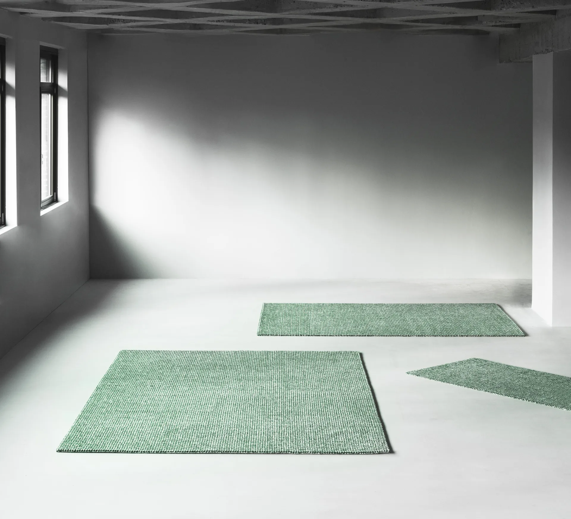 Flick Teppich, 80x200 cm green Normann Copenhagen