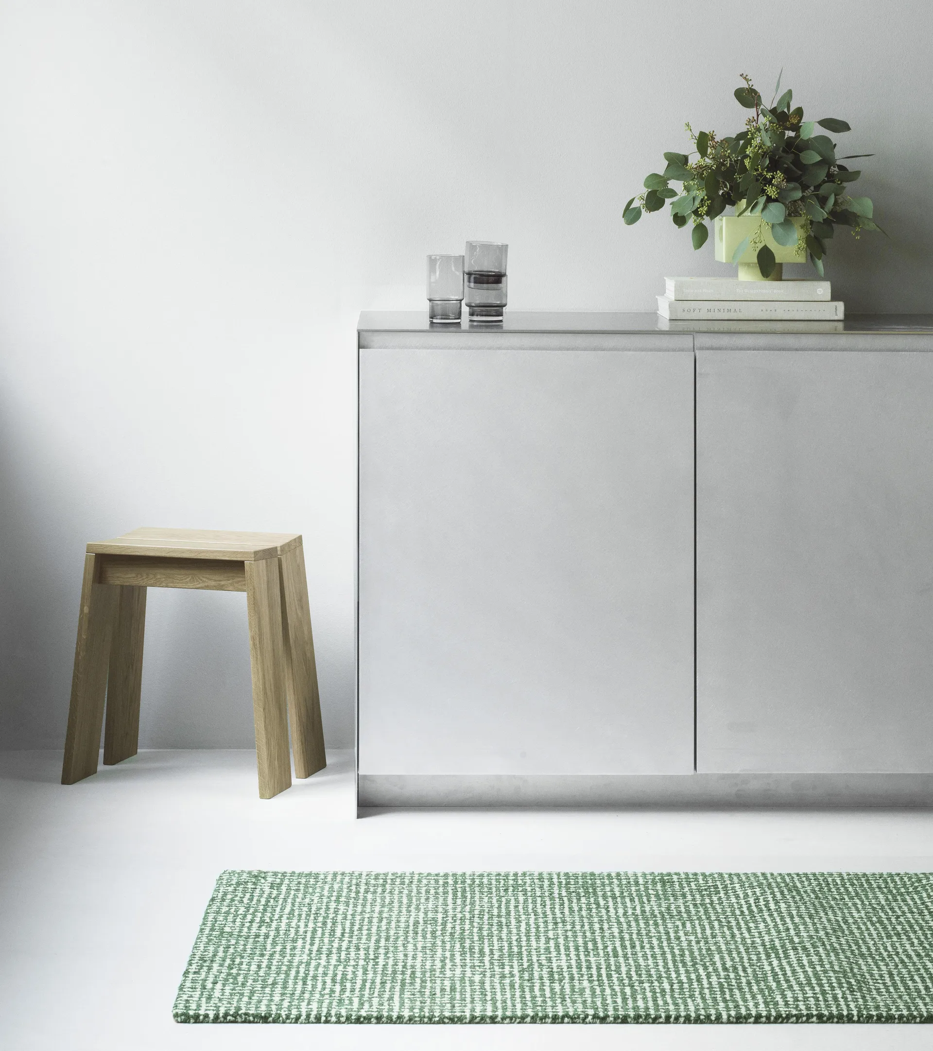 Flick Teppich, 80x200 cm green Normann Copenhagen