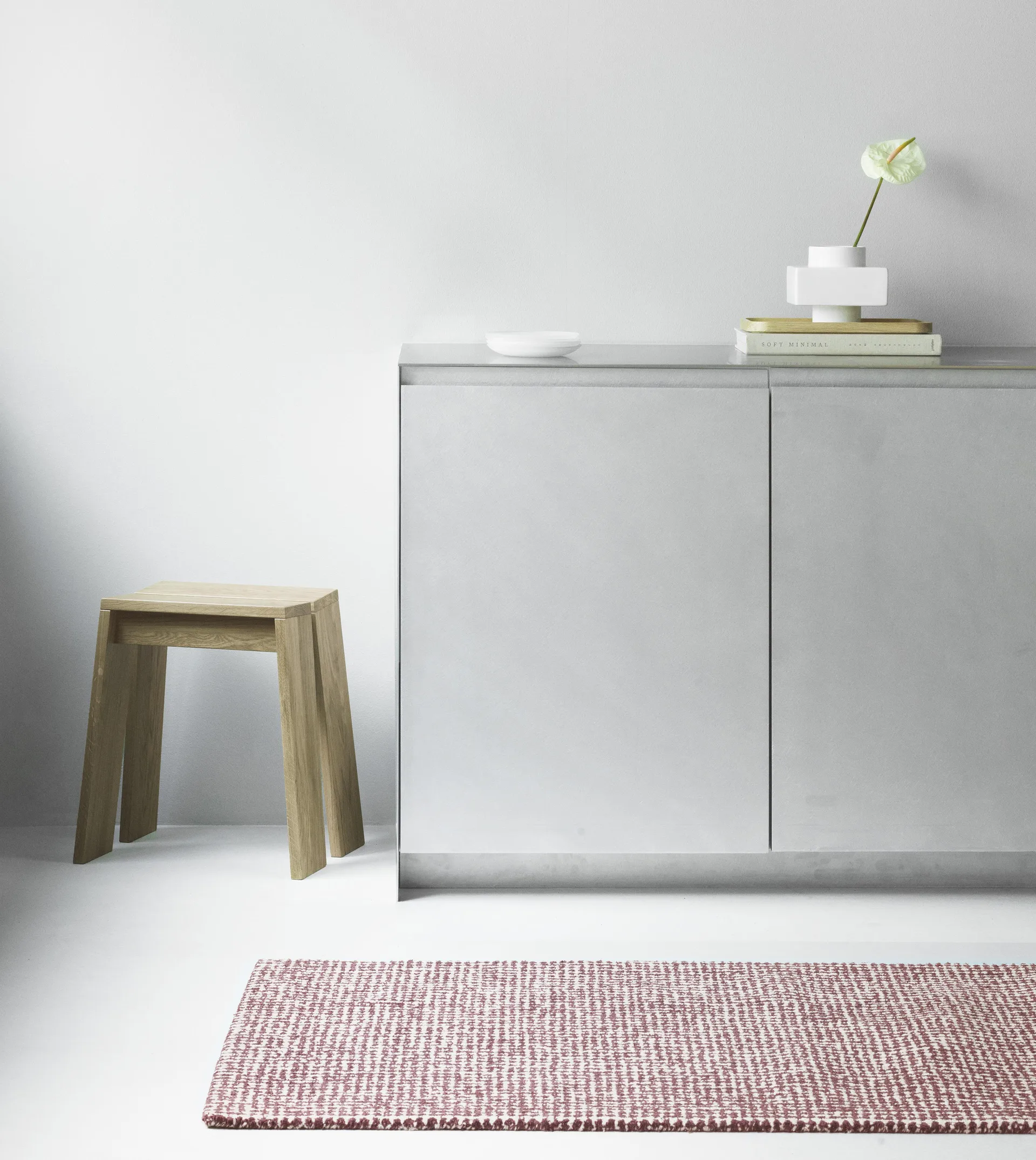 Flick Teppich, 80x200 cm red Normann Copenhagen