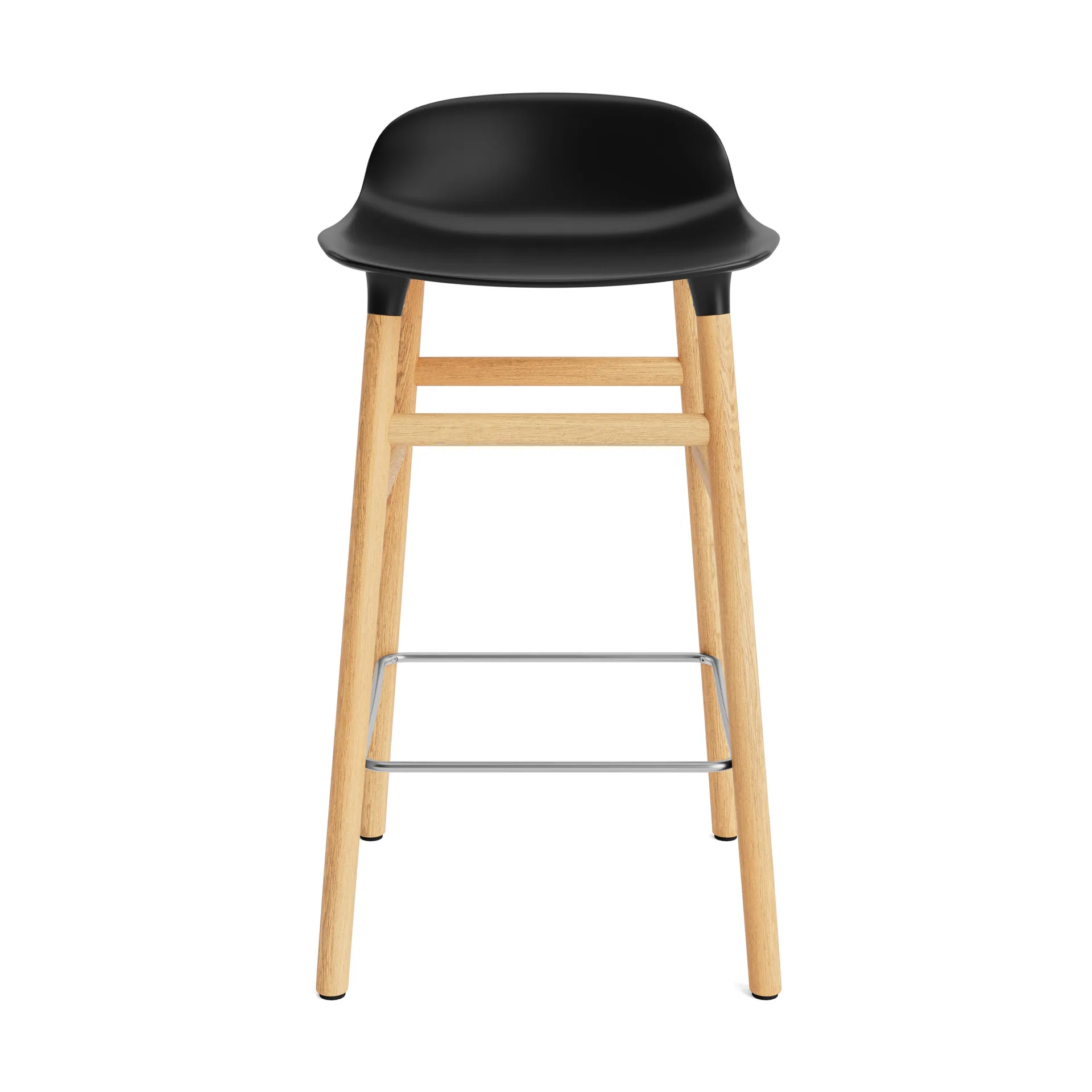 Form Chair Barstuhl Eichen-Beine, Schwarz Normann Copenhagen