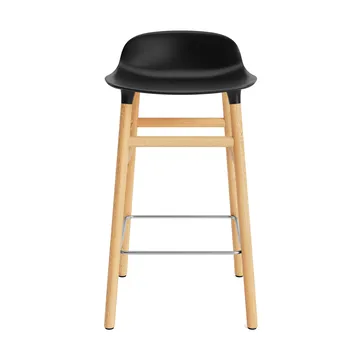 Form Chair Barstuhl Eichen-Beine - Schwarz - Normann Copenhagen