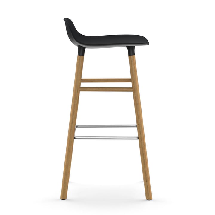 Form Chair Barstuhl Eichen-Beine, Schwarz Normann Copenhagen