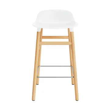 Form Chair Barstuhl Eichen-Beine - Weiß - Normann Copenhagen