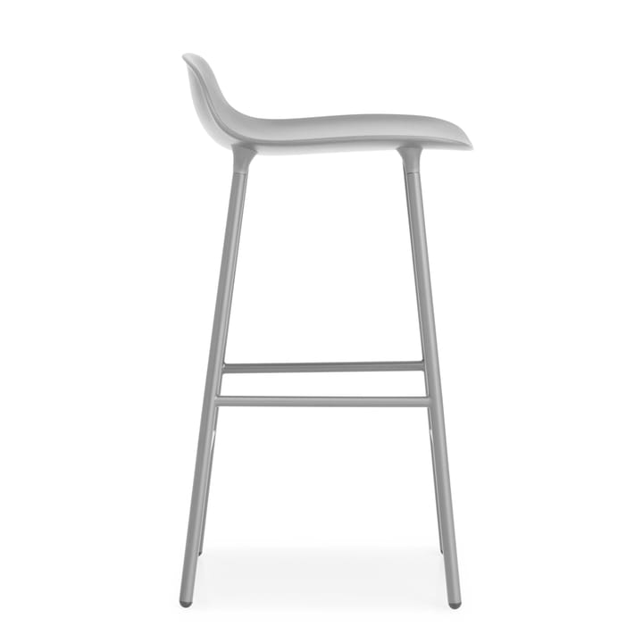 Form Chair Barstuhl metallBeine, Grau Normann Copenhagen