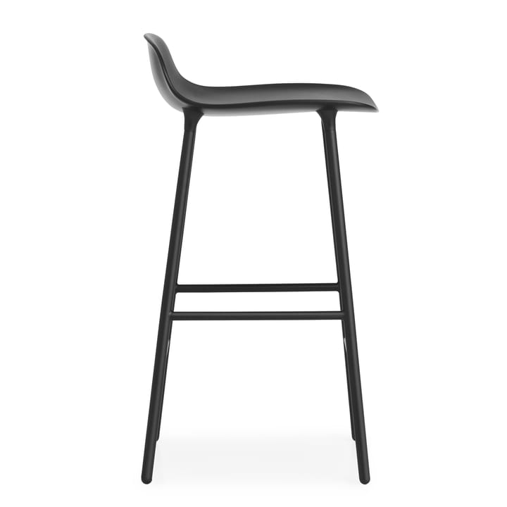 Form Chair Barstuhl metallBeine, Schwarz Normann Copenhagen