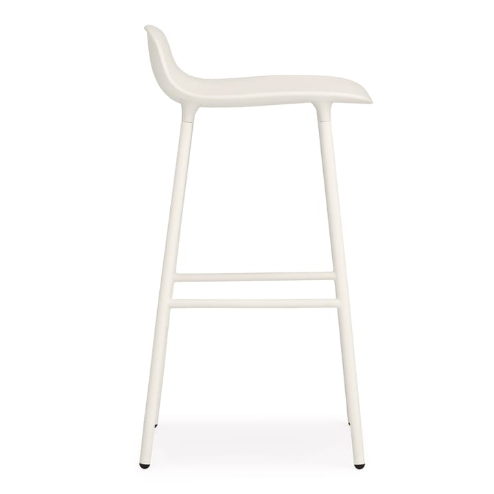Form Chair Barstuhl metallBeine, Weiß Normann Copenhagen