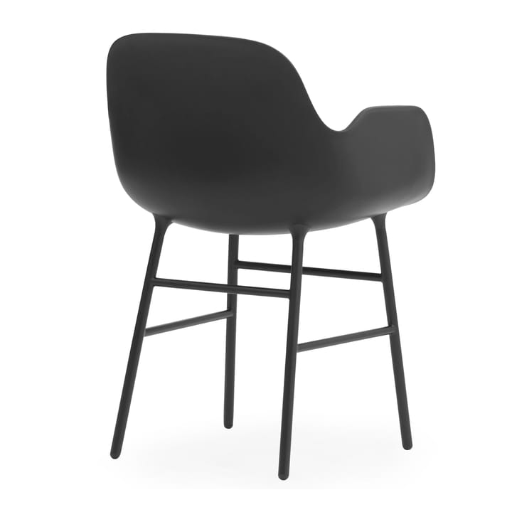 Form Sessel Metallbeine, Schwarz Normann Copenhagen