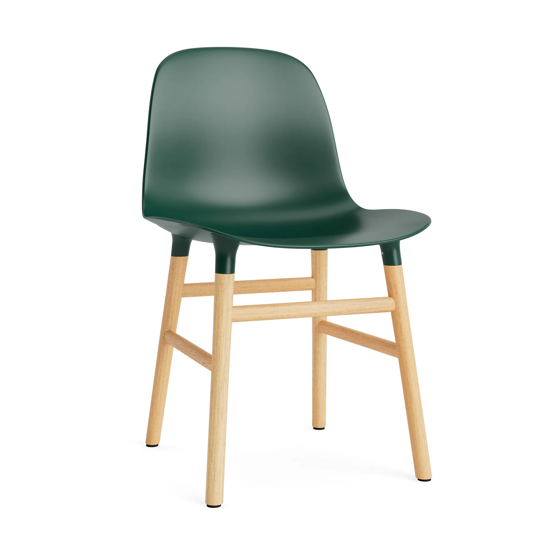 Form Stuhl, Green, Eichenholzbeine Normann Copenhagen