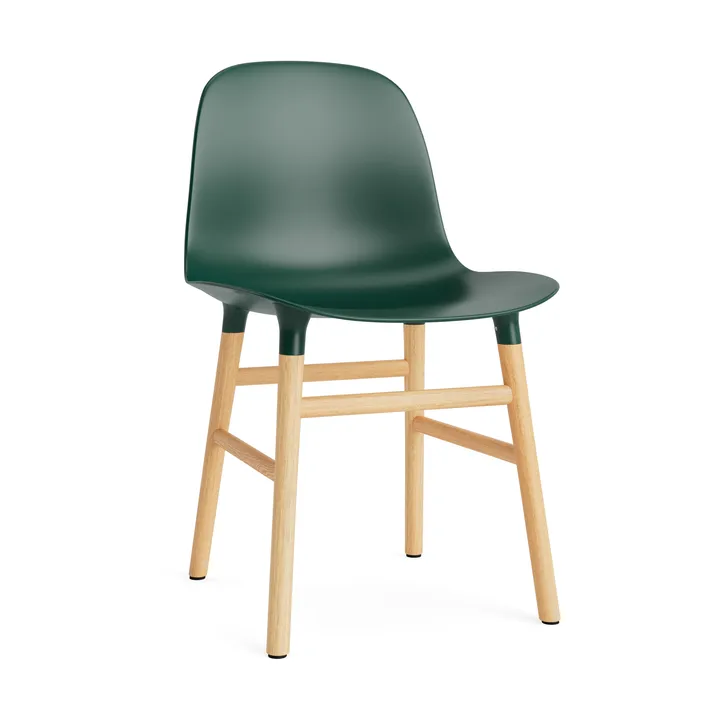 Form Stuhl - Green, Eichenholzbeine - Normann Copenhagen