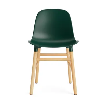 Form Stuhl - Green, Eichenholzbeine - Normann Copenhagen