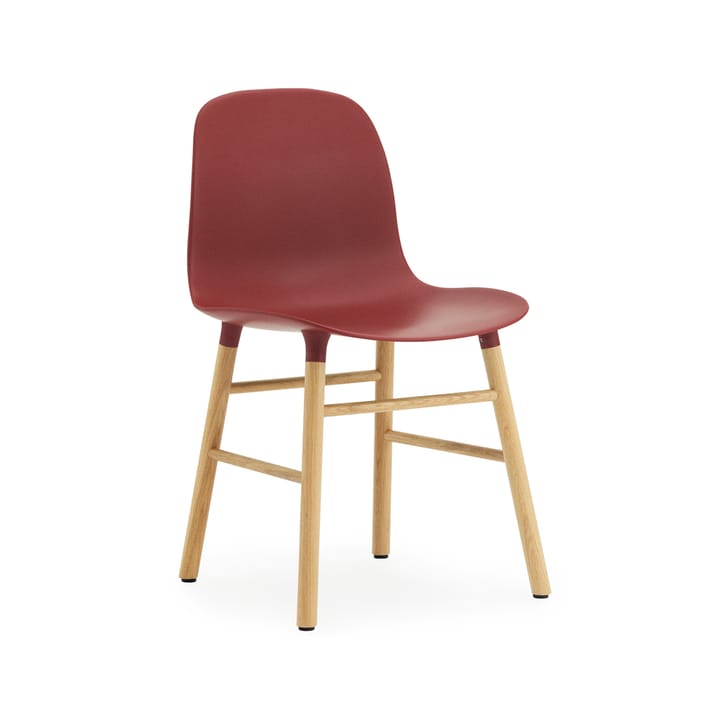 Form Stuhl   - Red, Eichenholzbeine - Normann Copenhagen