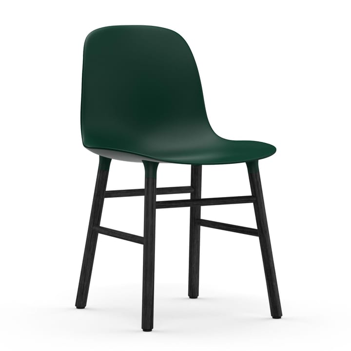 Form Stuhl schwarze Beine, Grün Normann Copenhagen