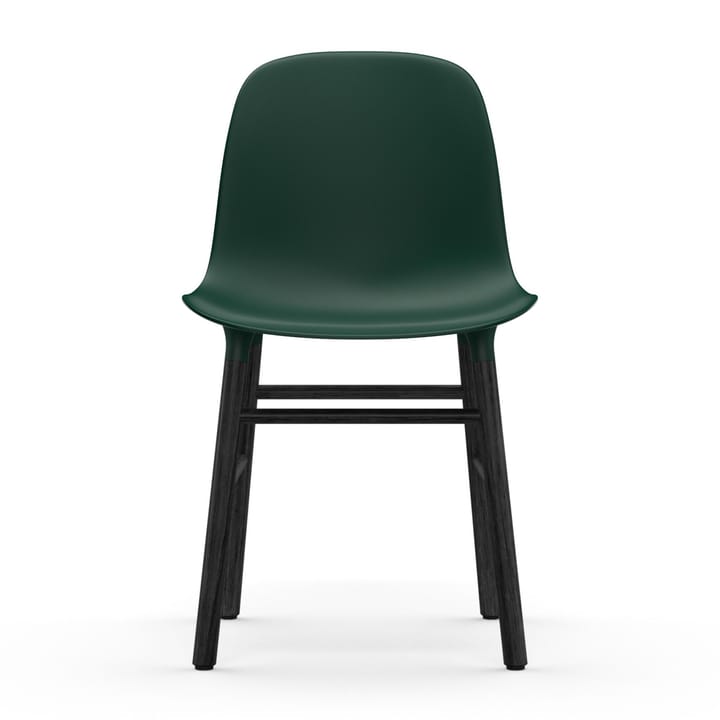Form Stuhl schwarze Beine, Grün Normann Copenhagen