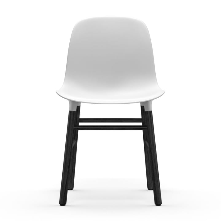 Form Stuhl schwarze Beine, Weiß Normann Copenhagen