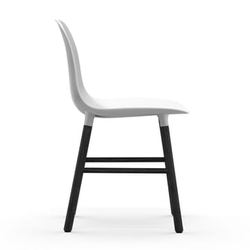Form Stuhl schwarze Beine - Weiß - Normann Copenhagen
