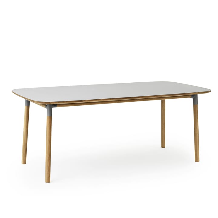 Form Tisch 95 x 200cm, Grau Normann Copenhagen