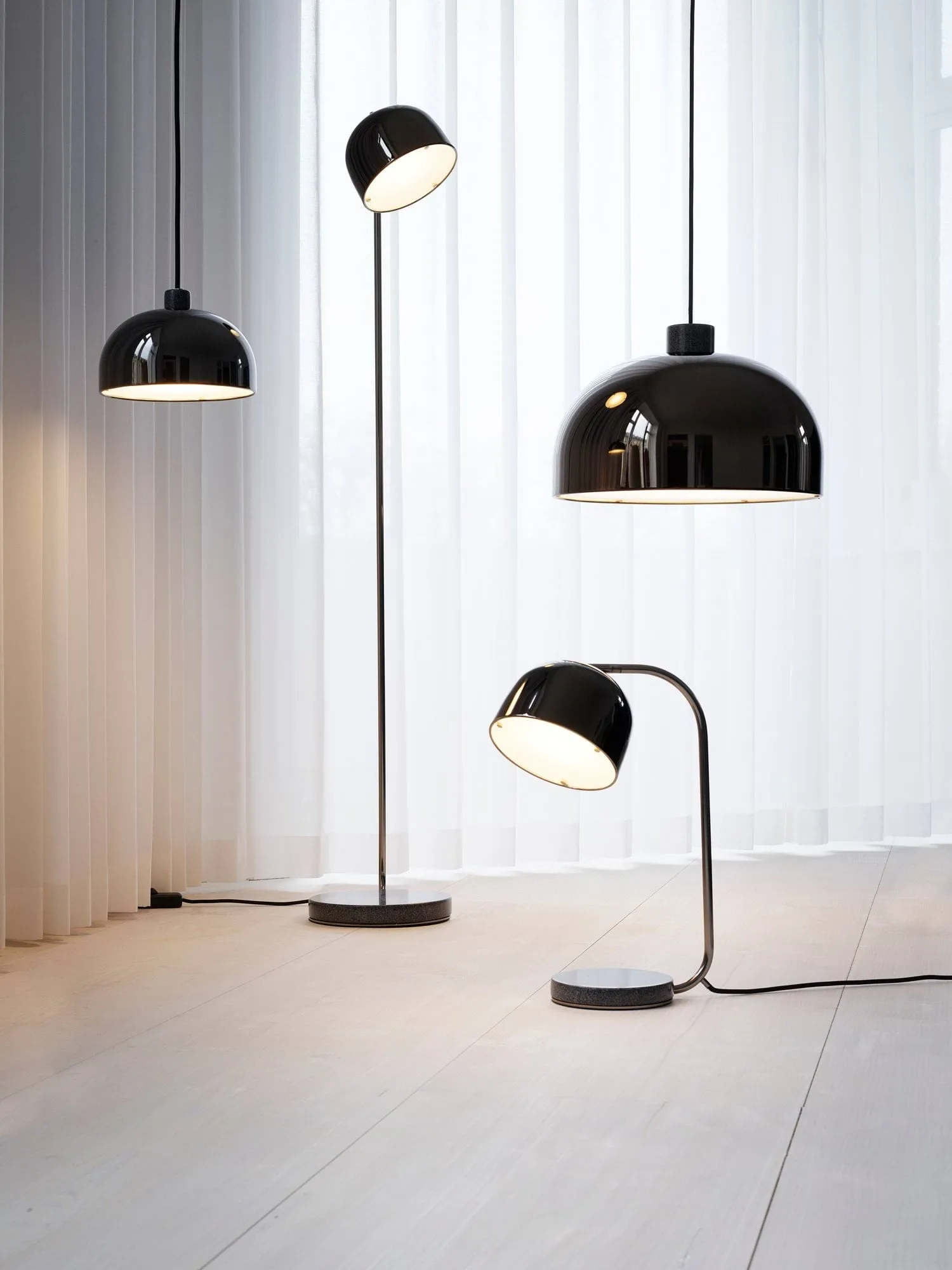 Grant Pendelleuchte, Black, Klein- Stahl, Granit Normann Copenhagen