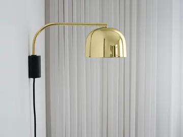 Grant Wandleuchte - Brass, klein- Stahl, Granit - Normann Copenhagen