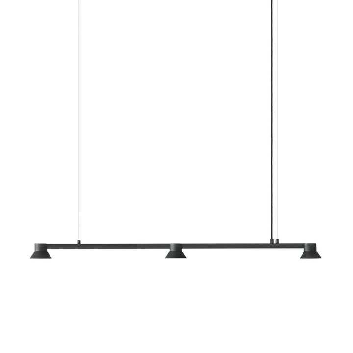 Hat Pendelleuchte linear klein, Black Normann Copenhagen